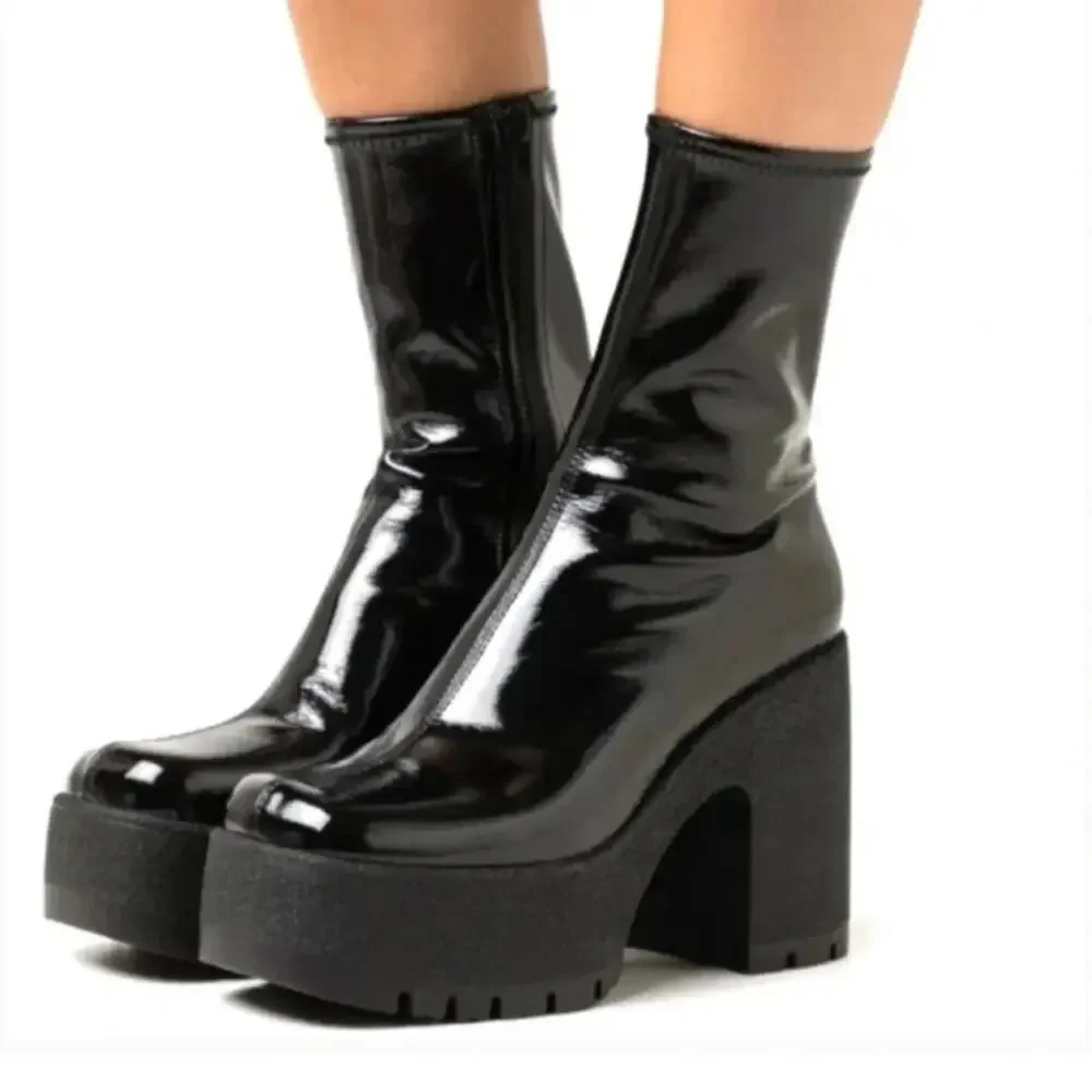 Jeffrey Campbell Refresh Platform Boots SZ 9